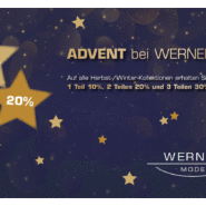 Advent bei Werner Mode